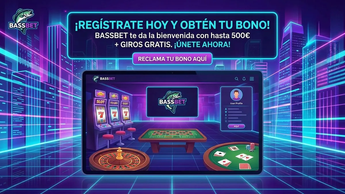Registro con bono en Bassbet